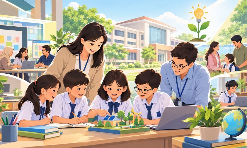 Sekolah Percontohan Tumbuh dari Praktik Baik dan Inovasi Pembelajaran