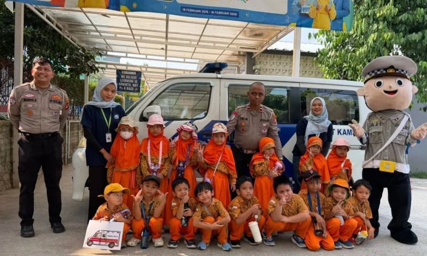 Kegiatan Fun With Parents: Polisi Sahabat Anak, Kenalkan Edukasi Tertib Lalu Lintas Sejak Usia Dini